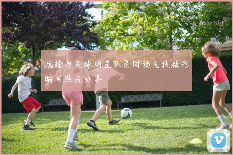 鹿晗与足球明星队员同场竞技精彩瞬间照片分享